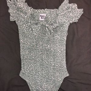 PrincessPolly off the shoulder body suit